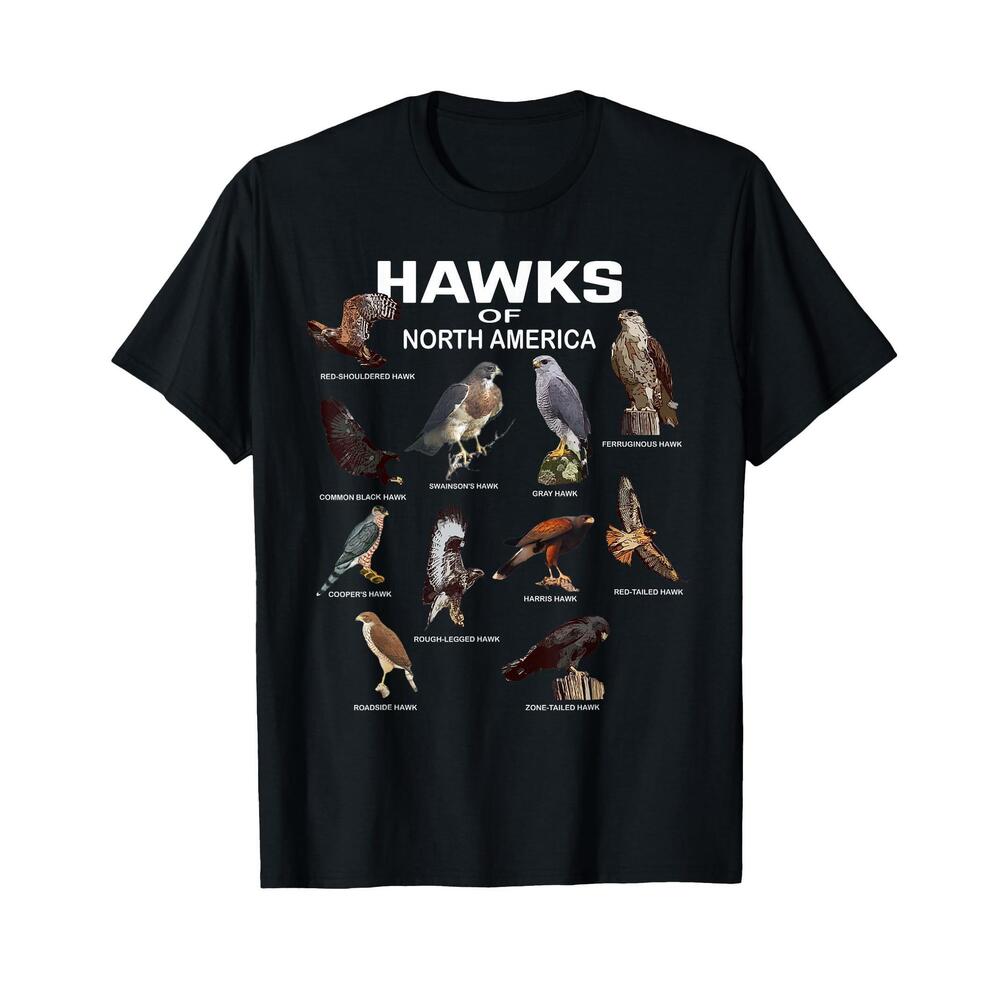 Hawks North America RedTailed Roadside Gray Hawk TShirt